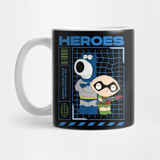 [LIMITED] STEWIE & BRIAN - HEROES Mug